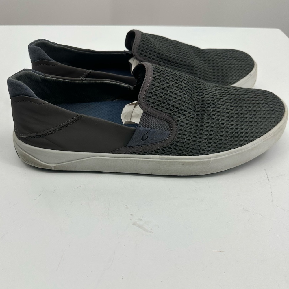 Olukai Lae'ahi Men's Slip On Shoes Sneakers 10443-PVPV Gray Mens 11